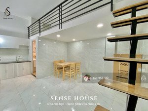 phòng trọ cao cấp, 30m2 có gác cao, đường tân quý, ngay đh công thương