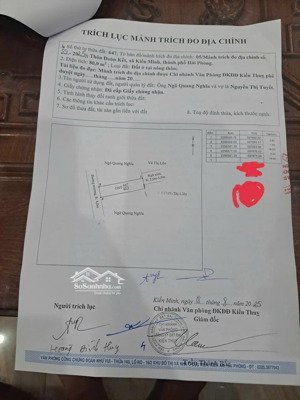 đón ga đường sắt: bán lô đất đẹp tại minh tân. kiến thụy diện tích: 80m2 ( ngang 4,47m vuô