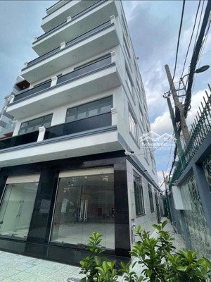 cho thuê toà nhà _ mặt tiền phạm vân chiêu_ gò vấp _ mới xây 100% ( trệt 4 lẩu st ) 8x18m