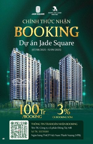 full giá từ 6,4 tỷ - chiết khấu lên đến 13,5% - jade square phạm văn đồng - cách hồ tây 3km