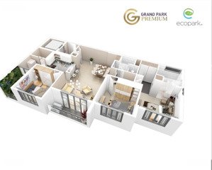 bán căn 3pn2wc 100m2 sử dụng, toà căn hộ cao cấp khu aquabay
