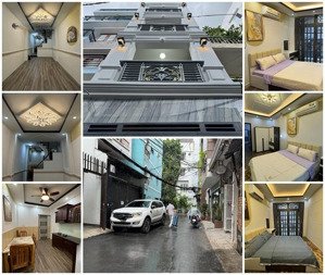 * cho thuê nhà 3 lầu- 66/46 nhiêu tứ khu ẩm thực pxlong, hẻm xe hơi 7 chỗ, 5 phòng ngủ, full n.thất