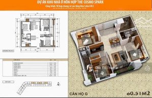 bán 3n2vs - 80m2 - xuân mai có ban công 4.x tỷ