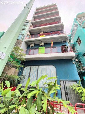 bán 13 chdv mt ngay nguyễn cửu vân, q. bình thạnh - 7,7x12m - hầm 6 tầng- hđt 85tr/th, giá 38 tỷ