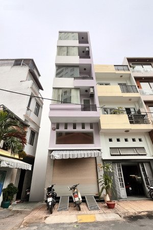 hẻm xe tải lê văn sỹ phường 12 quận 3 , 6 tầng + view đẹp