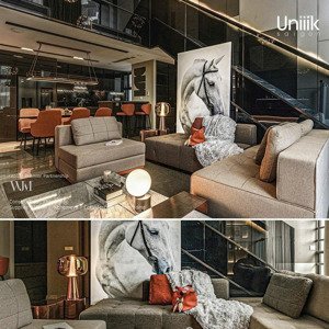 bán nhanh căn hộ duplex the view riviera point tháp 8 - 137m2 - nhà đẹp - view hồ bơi