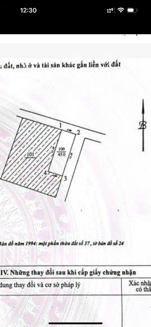 bán gấp 45m đất lô góc phúc lý ngõ thông ô tô con qua cửa xây ccmn giữ tiền đều đẹp