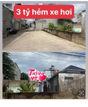 đất thổ cư full 3 tỷ hẻm xe hơi đường 11 50 m2 đường xe hơi tránh nhau,ko quy hoạch hẻm thông