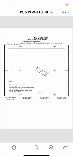 bán lô đất 300m2 tại thôn xoan, vân hòa, ba vì, hà nội