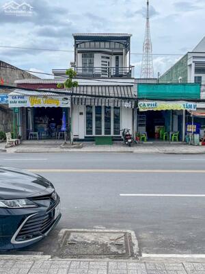 nhà mặt tiền đường tầm vu 1 trệt 1 lầu, nhà 3 phòng ngủ hướng đông nam