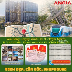 booking ngay giỏ hàng độc quyền the gió riverside view sông ngay metro s2.1 tăng giá theo hạ tầng