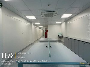 cho thuê nhà làm văn phòng đẹp tại dương khuê, nhà 9 tầng (tổng diện tích 630m), mặt tiền 4m