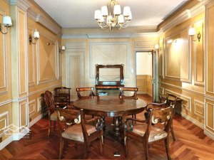 biệt thự song lập 6 tầng nguyễn trường tộ - 110m2 - lô góc 2 thoáng - kiến trúc cổ điển