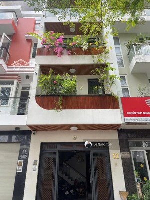 hàng hiếm! nhà mặt tiền đường hoa - ngay phố ẩn thực phan xích long pn, 4 tầng, dt: 4x12m, 16 tỷ tl