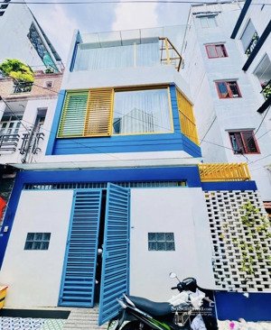 bán nhà lô góc 4 tầng ngay lũy bán bích giáp tân bình, 70m ngang 6.1m, giá 9.1 tỷ tl