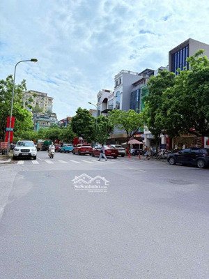 mặt phố dương khuê cầu giấy - vỉa hè ô tô hai chiều - dòng tiền 75tr/th- 9 tầng thang máy