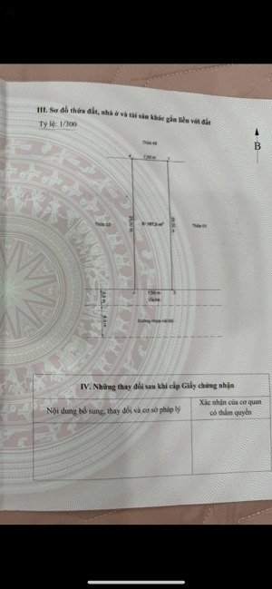 cần chuyển nhượng lô đất tđc vườn hồng đằng hải hải an . diện tích 187.5m ngang 7.5m hướng nam