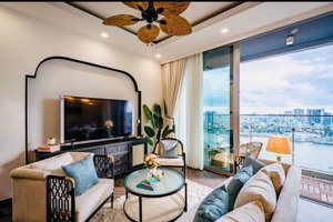 cho thuê nhanh căn hộ 3 phòng ngủ view trực diện sông tại empire city, 70 triệu/tháng