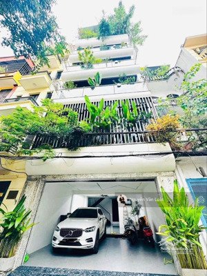 bán nhà đội nhân ba đình 50m, 7 tầng , kinh doanh , ô tô tránh , có vỉa hè , gara ô tô ,nhà mới xây