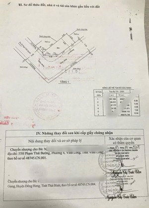 3,5 tỷ -tam bình- tphcm-nhà trệt lầu- dòng tiền 9tr/tháng -lh 