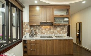 căn hộ dịch vụ 1 phòng ngủ cho thuê phố đào tấn, view đẹp, gần lotte