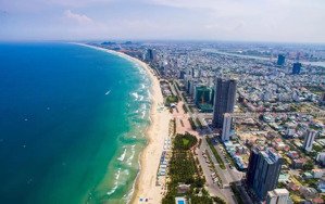 vip biển! bán đất lô góc tặng nhà 330m2 98,99 tỷ - mt hà bổng - q. sơn trà