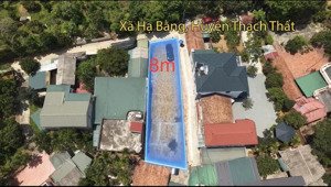 bán đất thủ phủ nhà trọ tại xã hạ bằng gần đại học fpt, khu cnc hoà lạc kinh doanh xây trọ