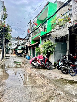 bán nhà 2 tầng 48m shr tân thới hiệp quận 12 hẻm 6m thông chỉ 3,15 tỷ