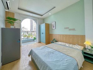 cho thuê phòng ban công full nội thất ở lê văn sỹ gần nhà thờ ba chuông giáp q1, q3 ở phú nhuận