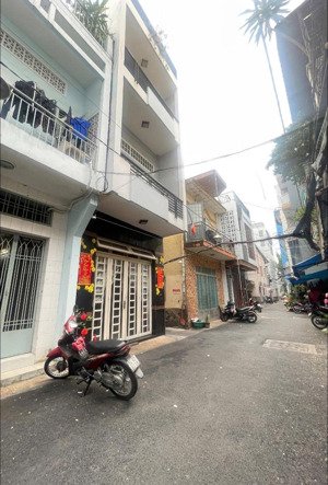 bán nhà quận 3 hẻm xe hơi 6m lê văn sỹ 3 tầng gần trường sa, quận 1