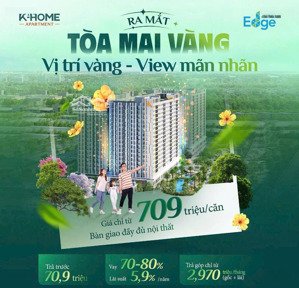 căn hộ cuối cùng tại tòa tháp mai vàng , giá chỉ từ 778 triệu, trả góp siêu nhẹ 3,2 triệu/tháng!