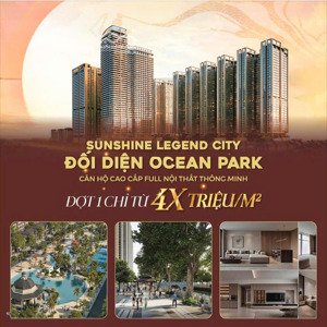 bán căn hộ chung cư tại sunshine legend city, 40 triệu vnd, 65 m2, 2pn, 2wc, hướng tây bắc