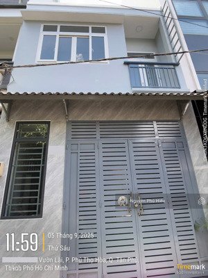 bán nhanh nhà vườn lài hẻm xe hơi 6m 4,6 x9 giá chỉ 5.9 tỷ (tl)