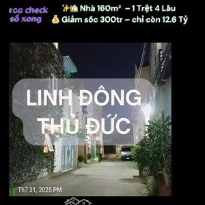 bán nhà riêng 12,6 tỷ, 160m2, linh đông, thủ đức, hcm, giá tốt, view đẹp