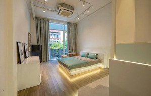 cho thuê nhà 4 tầng mặt tiền nguyễn thái học - sát chợ hàn - 75 triệu - hàng hot