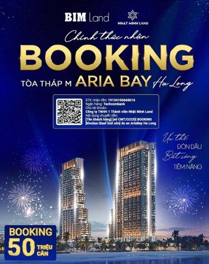 nhận booking dự án marina bay front aria hạ long booking ngay nhận ngay quà lớn. 