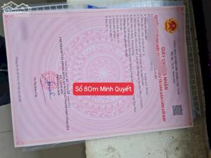 Bán lô đất trục chính Minh Quyết, Khai Quang, Vĩnh Yên, Vĩnh phúc. Giá chỉ 2.65 tỷ