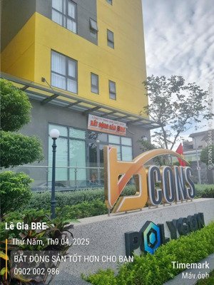 bcons polygons căn góc 65m² ,k bớt 2 tỷ 700, k phát sinh phí, sổ hồng sẵn, view landmark 81