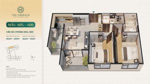 hàng hiếm 2 phòng ngủ 2 nhà vệ sinh tháp elitez - chỉ 750 triệu thanh toán đến nhận nhà