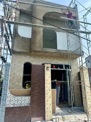 Nhà lầu mới đang xây dựng hoàn thiện Trung An, Mỹ Tho, Tiền Giang