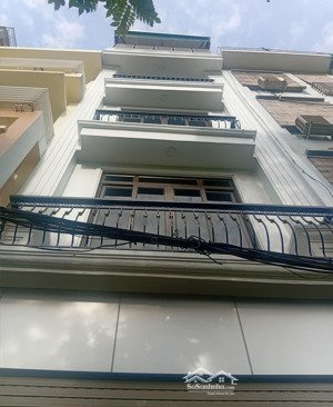 siêu hiếm: bán nhà trương định: 6,9 tỷ, dt 37,7m; 5 tầng đẹp, sổ đỏ, cách ô tô 10m, ko ngập, ko qh