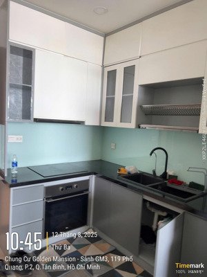 cho thuê căn hộ golden mansion ,2pn , 2wc , 75m2 , full nội thất , giá 17 triệu / tháng ,0908435880