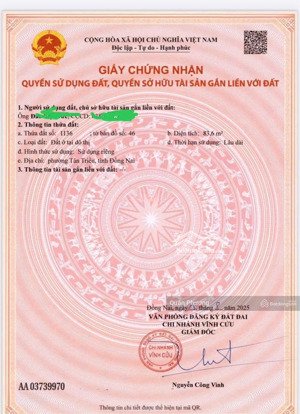 chỉ 220tr còn lại ngân hàng hỗ trợ, sở hữu ngay đất giá rẻ sổ riêng thồ cư 100% gần cầu bạch đằng 2