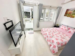 cho thuê căn hộ studio ban công cửa sổ lớn gần landmark 81 ở nguyễn cửu vân, p.17, bình thạnh