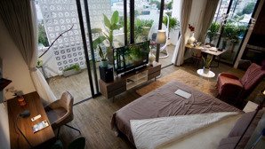 studio - nguyễn thị định - full nội thất - ban công - penthouses - vho nuôi cún