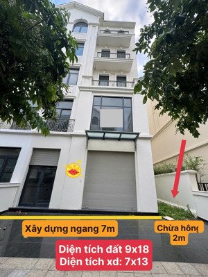bán nhà vinhomes quận 9 diện tích đất 162m2, thiết kế 5,5 tầng giá 28,5tỷ, cho thuê 50tr-60tr/tháng