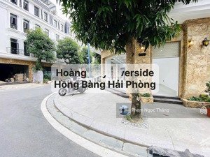 bán căn góc 2 mặt đường hoàng huy riverside chi lăng hồng bàng hải phòng 