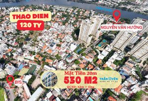 bán đất xây căn hộ dịch vụ tại thảo điền, hiếm có ngang 20m