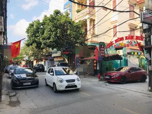 chínhchủ bánnhà lô góc mặt phố miếu hai xã 123m2 cực vuông đẹp,kd sầm uất,vỉa hè 5m,2 oto tải tránh