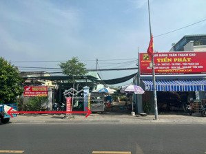 bán đất mặt tiền đường võ thị sáu, thị trấn long điền, 287 m2